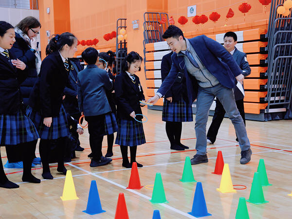 在校100天庆典,南通惠立学校